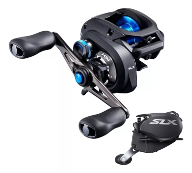 CARRETILHA DE PESCA SHIMANO SLX 150/151 XG - 4 ROLAMENTOS - DRAG:5KG - REC.: 8.2:1 - MODELO 2023