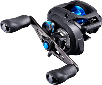 CARRETILHA DE PESCA SHIMANO SLX DC 150/151 XG - 5 ROLAMENTOS - DRAG: 5KG - REC.:8.2:1