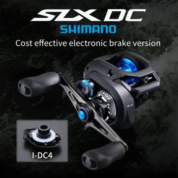 CARRETILHA DE PESCA SHIMANO SLX DC 150/151 XG - 5 ROLAMENTOS - DRAG: 5KG - REC.:8.2:1