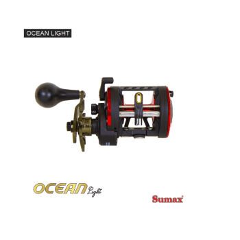 CARRETILHA DE PESCA SUMAX OCEAN LIGHT OCL 20 - 4 ROLAMENTOS - DRAG: 6KG - PESCA MEDIA/PESADA