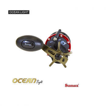 CARRETILHA DE PESCA SUMAX OCEAN LIGHT OCL 20 - 4 ROLAMENTOS - DRAG: 6KG - PESCA MEDIA/PESADA