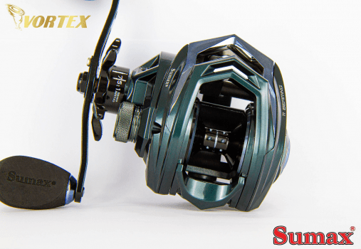 CARRETILHA DE PESCA SUMAX VORTEX VTX 11000 - 11 ROLAMENTOS - DRAG: 9KG - REC.:7.5:1