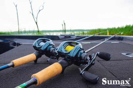 CARRETILHA DE PESCA SUMAX VORTEX VTX 11000 - 11 ROLAMENTOS - DRAG: 9KG - REC.:7.5:1