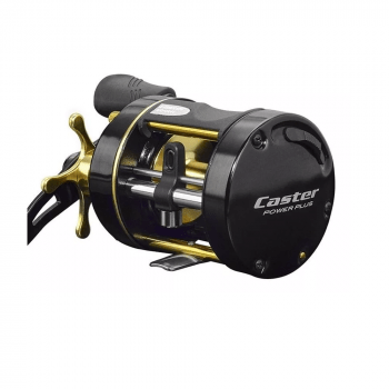 CARRETILHA MARINE SPORTS CASTER POWER PLUS 400 - 6 ROLAMENTOS DRAG 6KG