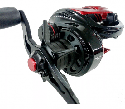 Carretilha Marine Sports Titan Pro 12000 - 12 Rolamentos - Drag 5.5kg -Rec.:7.3:1