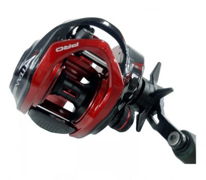 Carretilha Marine Sports Titan Pro 12000 - 12 Rolamentos - Drag 5.5kg -Rec.:7.3:1