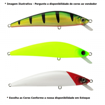 KIT DE 3 ISCAS MARINE SPORTS INNA 70 - 7CM - 11G - MEIA AGUA