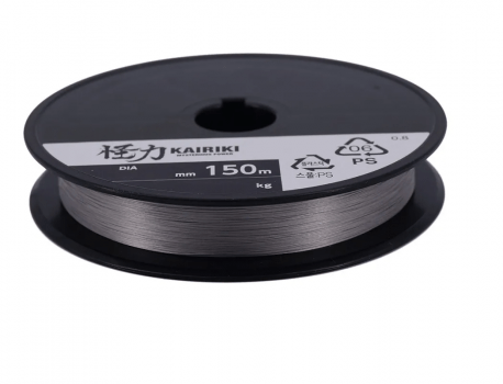 LINHA DE PESCA MULTIFILAMENTO SHIMANO KAIRIKI 4 LDM54TE 25LB (0.215MM) X 150M CINZA