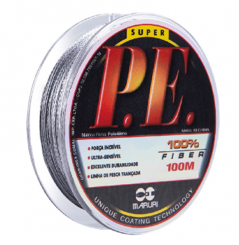 LINHA MARURI - MULTIFILAMENTO SUPER PE 4X - 0,14mm - 18lb - 100m