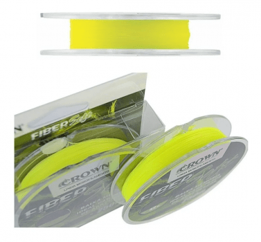 LINHA MONOFILAMENTO FIBER SOFT YELLOW 0,20MM 9LB 250 METROS