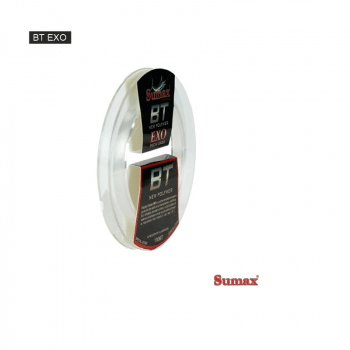 LINHA SUMAX ESPECIAL LEADER FLUORCARBONO EXO BT - 100M 0.20MM - 12LB