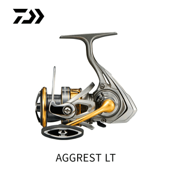 Molinete De Pesca Daiwa Aggrest LT 2000D-XH - 4 Rolamentos - Drag: 5KG - Rec.6.2:1