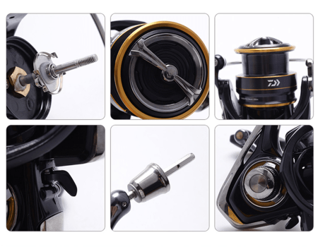 MOLINETE DE PESCA DAIWA LEGALIS LT 2500D-XH - 6 ROLAMENTOS - DRAG: 10KG - REC.: 6.2:1