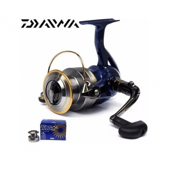 Molinete De Pesca Daiwa Regal 4000 Xia - 10 Rolamentos - Drag :8kg - Rec. 5.3:1