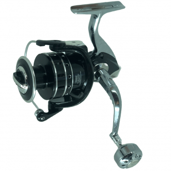 Molinete de Pesca Eagle 4000 - 13 Rolamentos - Drag:11kg - Corpo, Carretel e Manivela em Alumino