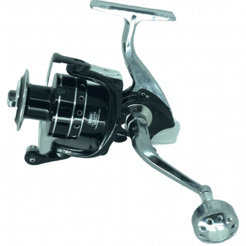 Molinete de Pesca Eagle 6000 - 13 Rolamentos - Drag:14kg - Corpo, Carretel e Manivela em Alumino