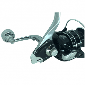 Molinete de Pesca Eagle 6000 - 13 Rolamentos - Drag:14kg - Corpo, Carretel e Manivela em Alumino