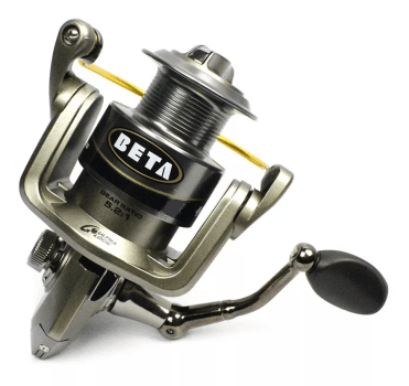 Molinete De Pesca Marine Sports BETA 300I - 4 Rolamentos - Drag 5kg - Carretel em Aluminio