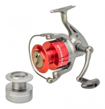 Molinete De Pesca Marine Sports Micro Prisma - 5 Rolamentos - 5.5:1- Com Carretel Extra