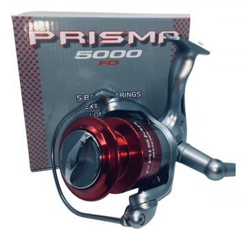 Molinete De Pesca Marine Sports Prisma 5000 5 Rolamentos - Pesca Media/Pesada - Drag: 12kg