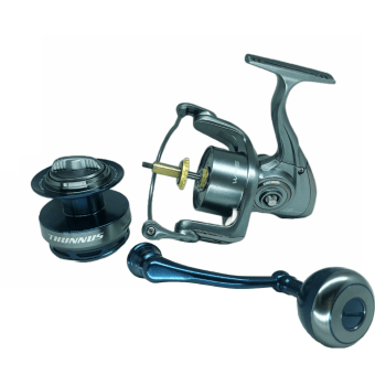 Molinete de Pesca Marine Sports Thunnus 6500 - 10 Rolamento - Drag: 30kg - Modelo 2023