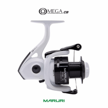 Molinete De Pesca Maruri Omega 1000 CB - 5 Rolamentos - 5.1:1 - Drag: 3kg - Carretel De Longo Arremesso