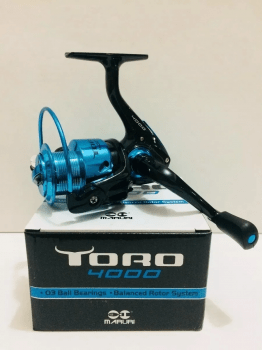 Molinete De Pesca Maruri Toro 4000 - 3 Rolamentos - Recolhimento: 5.2:1 - Drag: 6kg