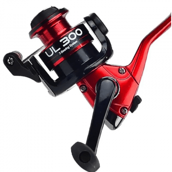 Molinete De Pesca Micro Marine Sports Ultra Light Ul 300 Com Carretel Extra