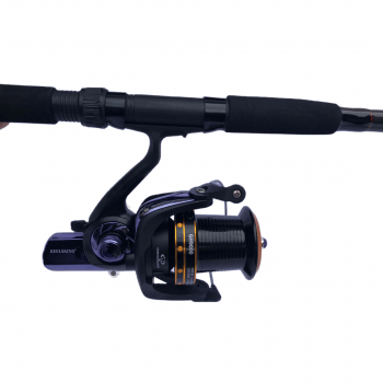 Molinete de Pesca Praia Long Cast Gh 9000 -14 Rolamentos - Drag:22kg - Carretel Alumino - Super Grande