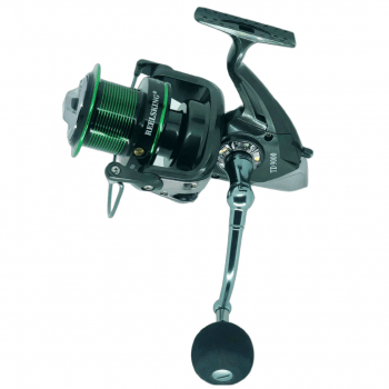 Molinete de Pesca Praia TD 9000 - 15 Rolamentos - Drag:22kg - Carretel Alumino - Extra Grande