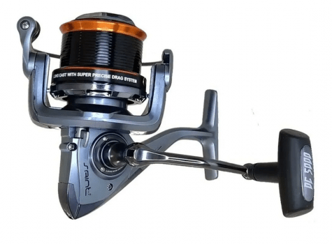 Molinete De Pesca Saint Plus Dragon Coast 5000 - 6 Rolamentos - Drag: 7kg -  Long Cast