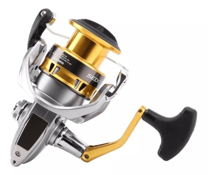 MOLINETE DE PESCA SHIMANO SEDONA C3000 HG - 4 ROLAMENTOS - DRAG:9KG - REC.:6.2:1