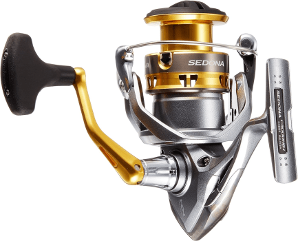 MOLINETE DE PESCA SHIMANO SEDONA C3000 HG - 4 ROLAMENTOS - DRAG:9KG - REC.:6.2:1