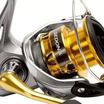 MOLINETE DE PESCA SHIMANO SEDONA C3000 HG - 4 ROLAMENTOS - DRAG:9KG - REC.:6.2:1