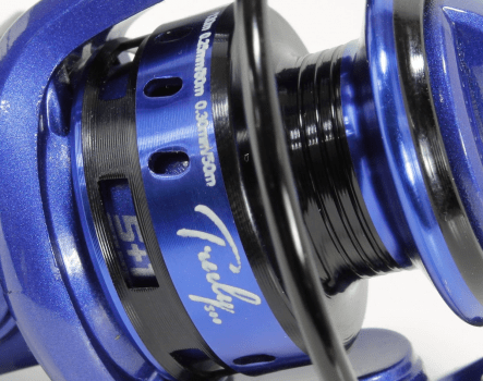 Molinete De Pesca Ultra Light Saint Plus Truly 500 Fd 6 Rolamentos - Azul