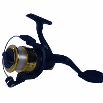 Molinete De Pesca Ultra Light Taue Sy200 Amarelo - 3 Rolamentos Com Linha