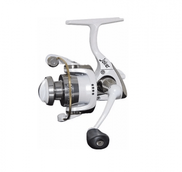 Molinete De Pesca Ultra Light Maruri  Joker Branco 4 Rolamentos - Recolhimento: 5.1:1 - Drag:3kg