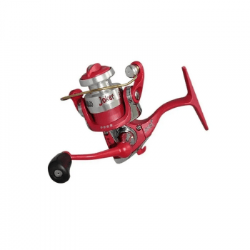 Molinete Micro Maruri Milo Joker 800 Vermelho 4 Rolamentos 5.1:1 Drag: 4kg Pesca Leve/Ultra Light