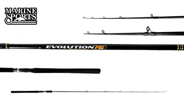 Vara Para Carretilha Marine Sports Evolution G3 Evg-C 601mm 8-17lb - 1,83m - Interiça