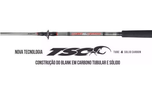 VARA PARA CARRETILHA MARINE SPORTS GIANT CATFISH GC-2C 661 XH 60-120LBS - 1.98M