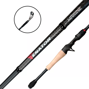 VARA PARA CARRETILHA MARINE VENATOR VNT-C582MF 12-17LB 5`8 (1,73M) - IM11 - 2 PARTES