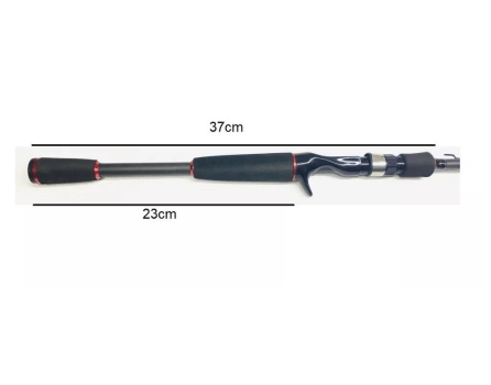 VARA PARA CARRETILHA MARURI by NAKAMURA CHRONOS CH-C 581M-LM 8-14LB 1,74M - CARBONO 24TON