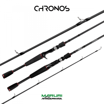 VARA PARA CARRETILHA MARURI by NAKAMURA CHRONOS CH-C 581M-LM 8-14LB 1,74M - CARBONO 24TON