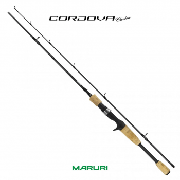 Vara Para Carretilha Maruri Cordova CD-C601M Carbono IM6 - 8-17LBS - 1,83M - Inteira