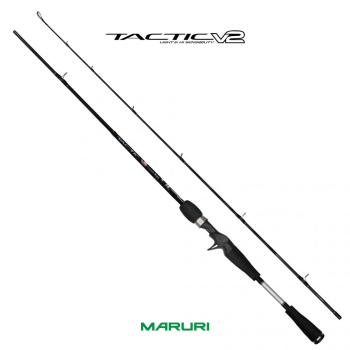 VARA PARA CARRETILHA MARURI TACTIC V2 TA-C562M 5'6" (1.68m) - 8-17LB - 2 PARTES