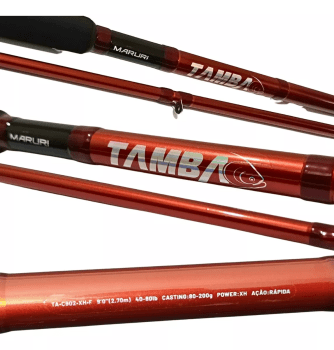 VARA PARA CARRETILHA MARURI TAMBA C-702XH - 2.13M - 40-80LB - 2 PARTES - EXTRA PESADA