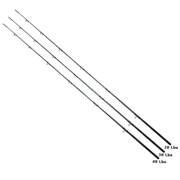 VARA PARA CARRETILHA  PESQUEIRO SUMAX VICTORIA 2.4M - C/ 3 BLANKS - 20 30 E 40LB - 2 PARTES