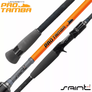 Vara Para Carretilha Saint Pro Tamba Orange Pesqueiro - 25-50 Lbs - 2,10m - 2 Partes