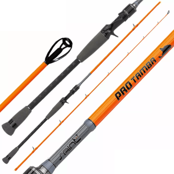 Vara Para Carretilha Saint Pro Tamba Orange Pesqueiro - 25-50 Lbs - 2,10m - 2 Partes