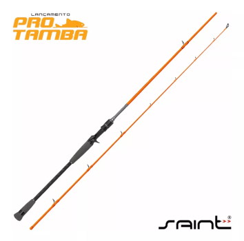 Vara Para Carretilha Saint Pro Tamba Orange Pesqueiro - 25-50 Lbs - 2,10m - 2 Partes